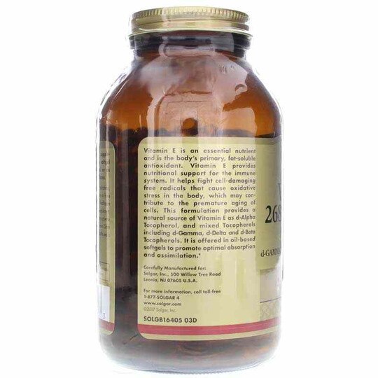 Vitamin E 268 Mg (400 IU), SLG
